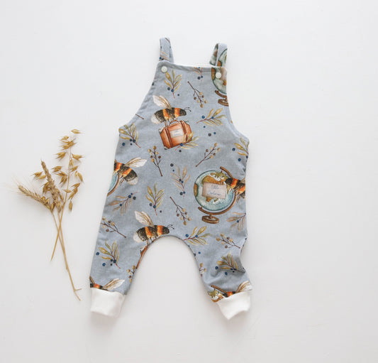 Bee dungarees 6-9  mths