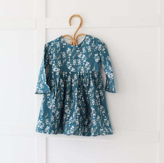 floral dress  - 1-2 yrs