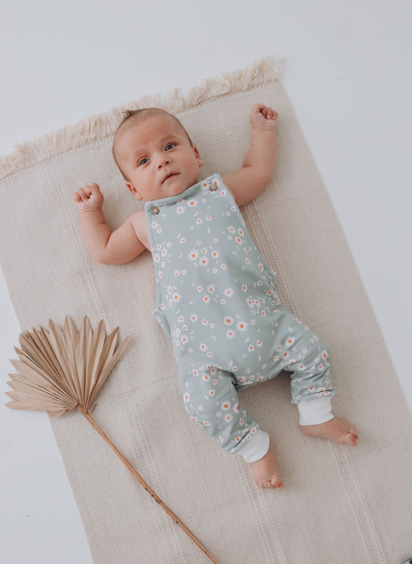 MINT floral Dungarees